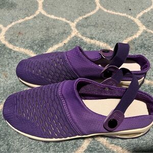 Women's Purple Slip-On Shoes